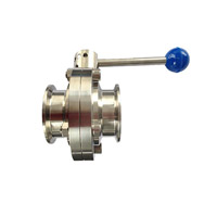 SS316不銹鋼衛生級蝶閥