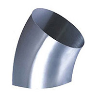 不銹鋼焊接式彎頭45度