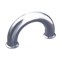 不銹鋼卡箍式彎頭180度