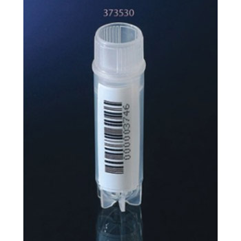 Cryo Tubes 內(nèi)旋蓋，條形碼標(biāo)記