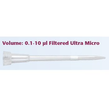 0.1-10μl 帶濾芯超微吸頭 114
