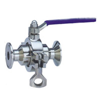 卡箍式無滯留球閥